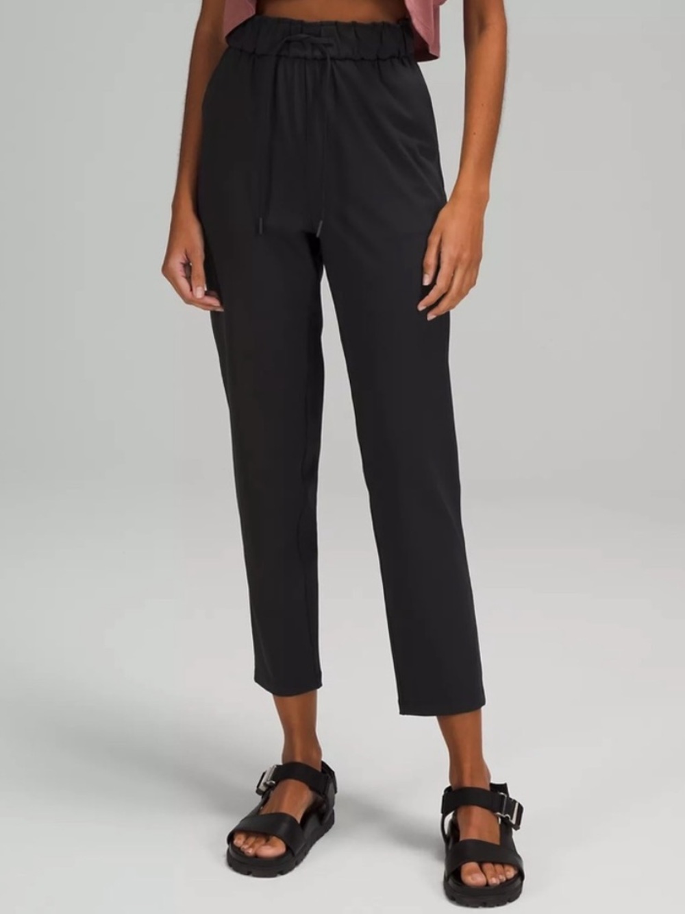 lululemon Stretch High-Rise Pant 7/8 Length Black
